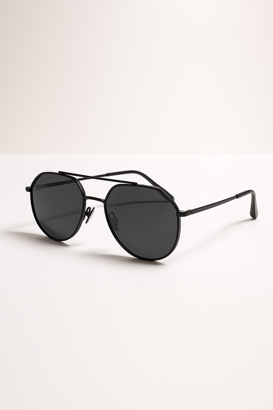 Sleek Aviator Black