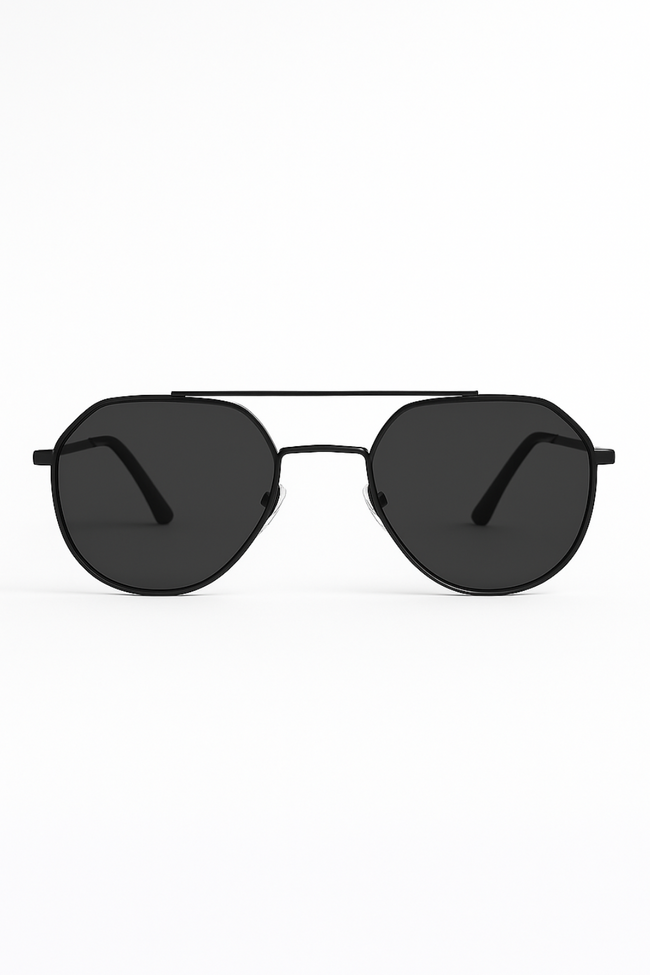Sleek Aviator Black